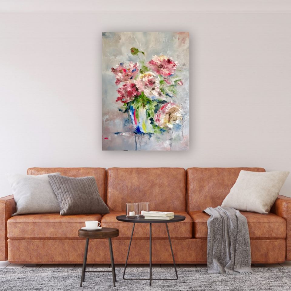 Abstract peonies | Svetlana Chaikovska