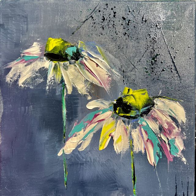 Wild flowers abstract by Svetlana Caikovska