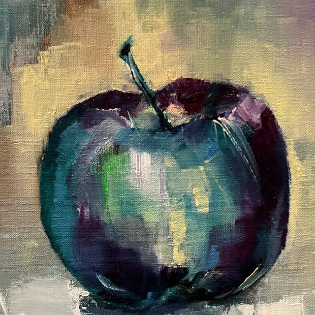 Abstract apple by Svetlana Caikovska