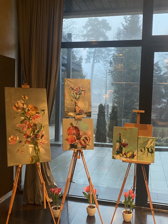 Wildflowers – Personal exhibition in Jurmala